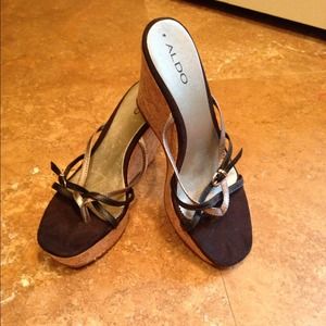 ❌Traded❌Strappy Aldo wedges
