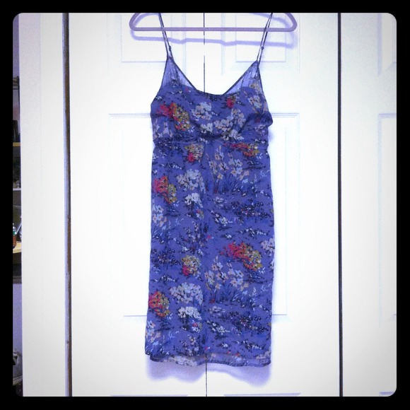 Sheer floral dress from American eagle