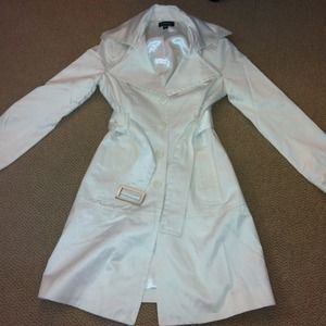 White outwear perfect for fall.