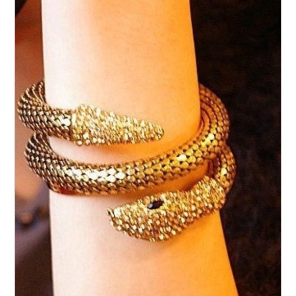 Snake wrap bracelet