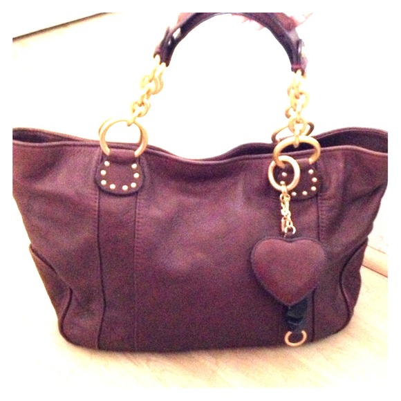 Juicy Couture Handbags - Authentic Juicy Couture Chocolate Leather Tote