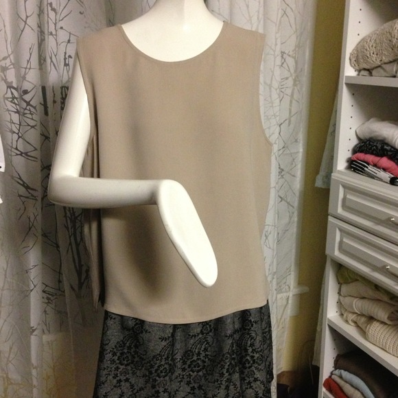 Eileen Fisher shell / tank size XL