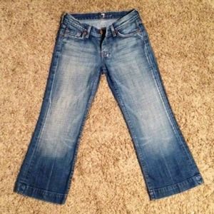 7 For All Mankind - Dojo Capri Cropped Jeans