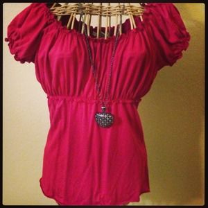 ♻Trade with Zoilav518♻Red shirt by Max Studio