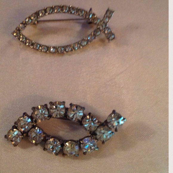 Bundle of 6 brooches. - Picture 4 of 8