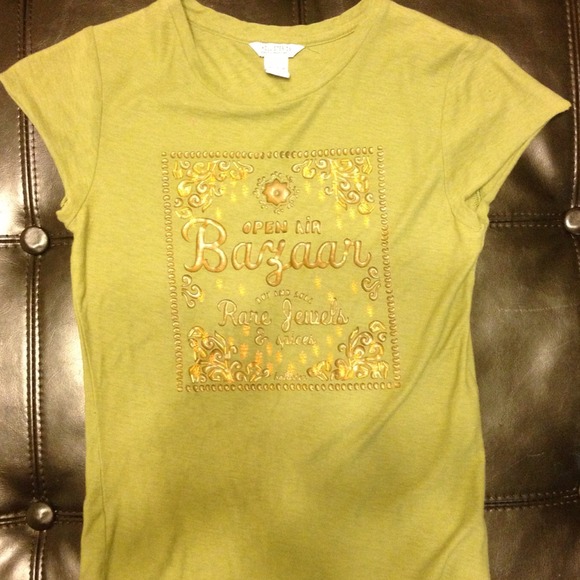 Olive Green Hollister tee - Picture 1 of 2