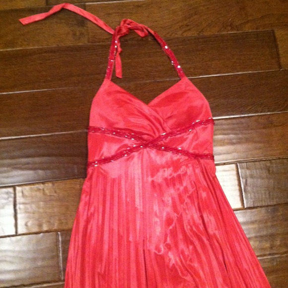 Pink formal dress