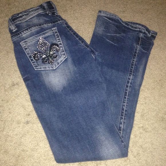Red Rivet jeans in perfect condition!