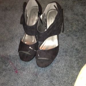 Black heels