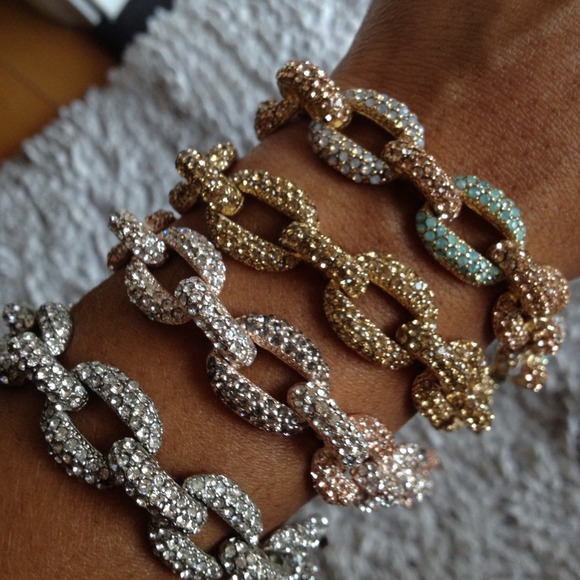 Jewelry - Gold or RoseGold/Aqua -Each sold separately.