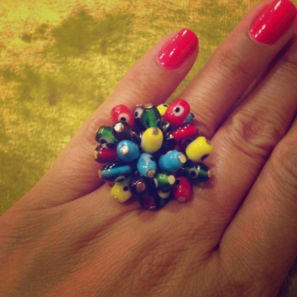 Evil Eye Multicolor Ring