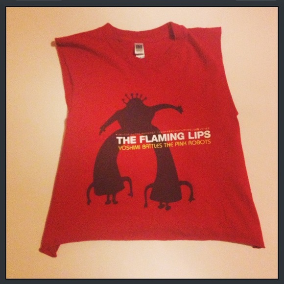 ⚡⚡Bundled⚡⚡Flaming Lips Cropped Tank