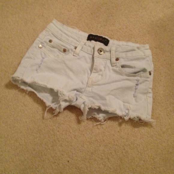 Whitish blue shorts *REDUCED* - Picture 1 of 4