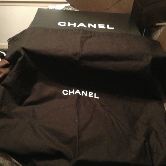 Authentic "sold" Chanel large box and large bag