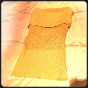 Baby Phat sleeve less open back Top