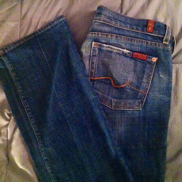 FINAL PRICE DRO!!! 7 FOR ALL MANKIND  jeans Sz 28
