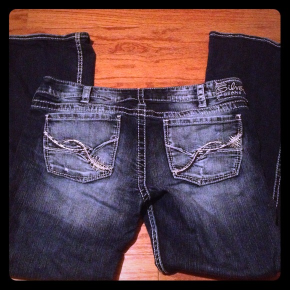 Silver jeans