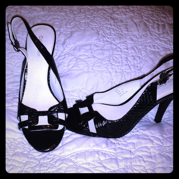 Calvin Klein black heels