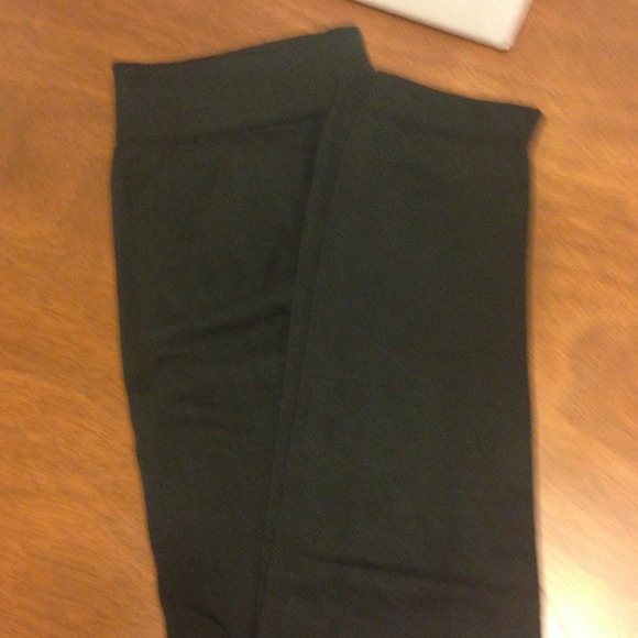 Black thick leggings