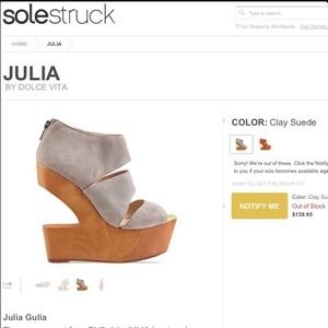 Dolce Vita Platform Wedge