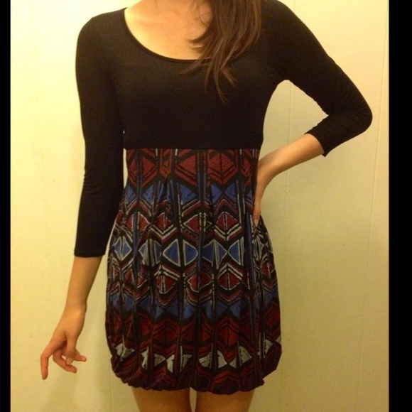 Forever 21 printed dress
