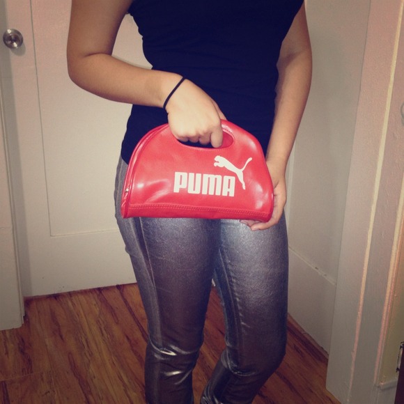 Red Puma Purse