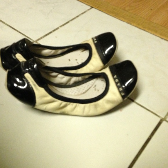 PRADA ballet flats