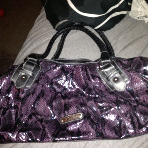XOXO Purple purse