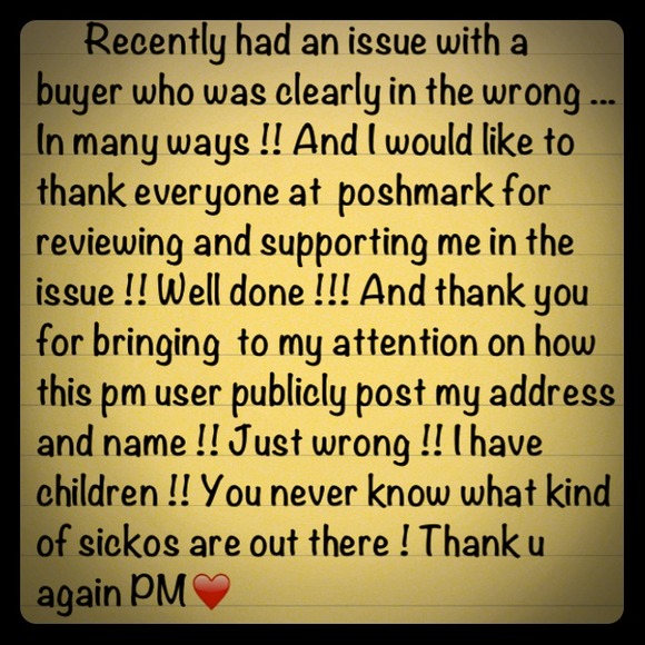 Thank you poshmark ❤👍