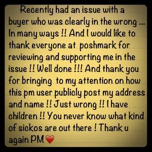 Thank you poshmark ❤👍