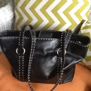 Relic black handbag