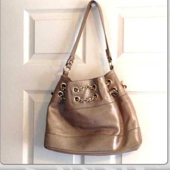 Elaine Turner Bags - Wow! Elaine Turner Gold Alexis Leather Handbag Elaine Turner Bags - Wow! Elaine Turner Gold Alexis Leather Handbag