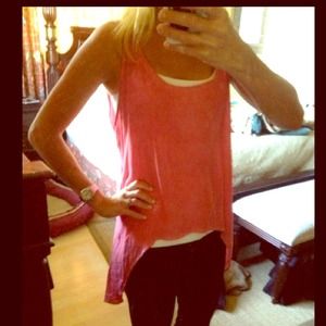NWT High/low pink top available in med and large