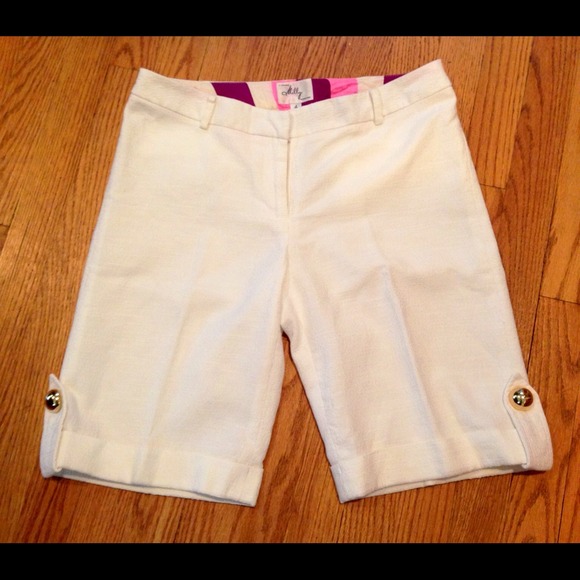 Cotton dress shorts by Milly