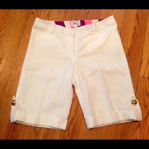 Cotton dress shorts by Milly