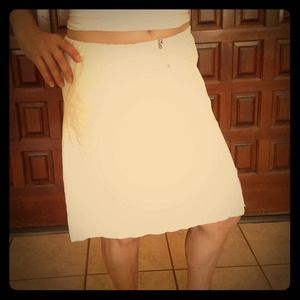 White skirt