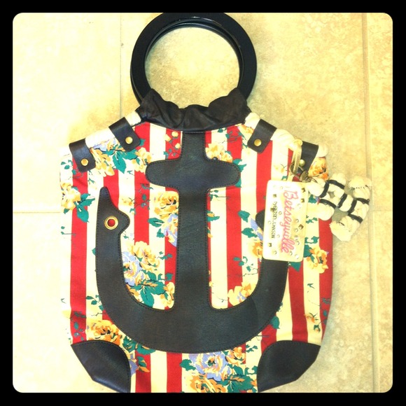 REDUCED!! Brand new-Rare! Betseyville Anchor Bag!!