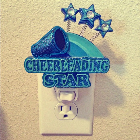 Cheerleading Star Night Light