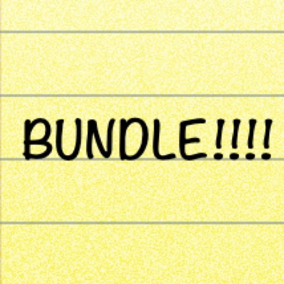 BUNDLE SALE