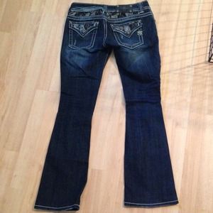 !!!SOLD!!! NWOT Miss Me Dark Jeans Size 28