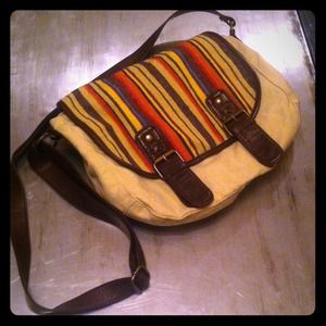 Mossimo Colorful Striped Satchel