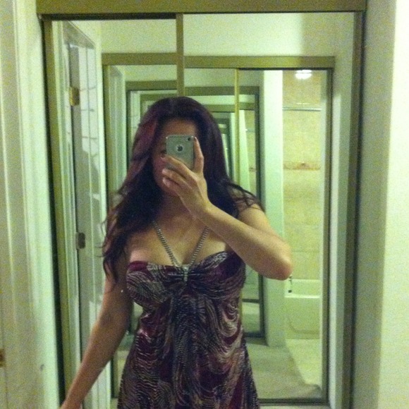 Beautiful Silk Printed Dress