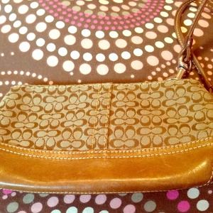 Authentic Coach Wristlet