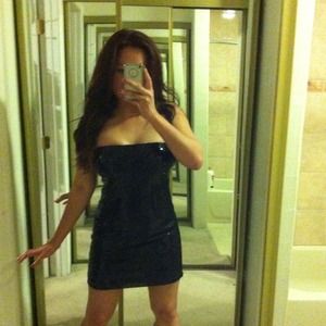 Black Sexy Sequence made dress