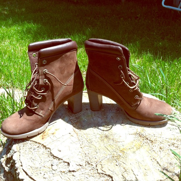 Timberland high heel boots