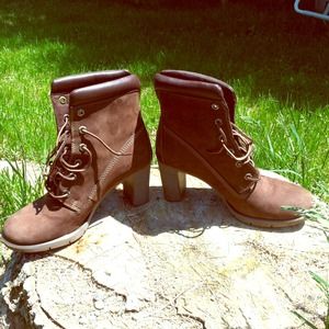 Timberland high heel boots