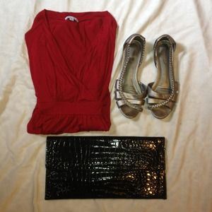 Nordstrom Red Dress with Pockets