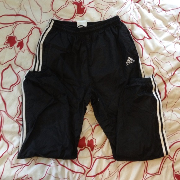 Adidas lined warm ups