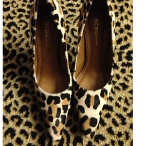 BCBG Leopard Print Pumps. Very classy and trendy!