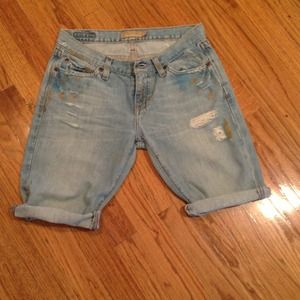 Jean long shorts